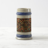 Historic Blue "Aztec Dream" 650ml Stein Bierpul (Center)