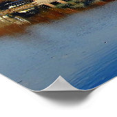 Historic Boat House Row, Philadelphia, PA Poster (Hoek)