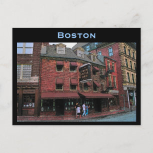 Historic Boston Briefkaart