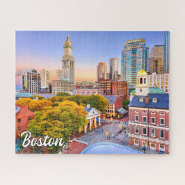 Historic Boston, Massachusetts, Verenigde Staten Legpuzzel