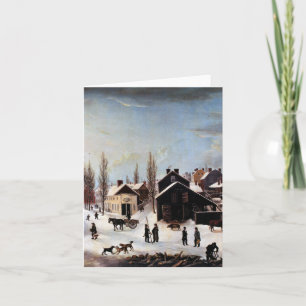 HISTORIC BROOKLYN CHRISTMAS CARD FEESTDAGEN KAART
