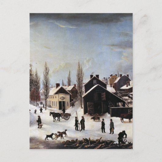 HISTORIC BROOKLYN CHRISTMAS CARD FEESTDAGENKAART (Voorkant)
