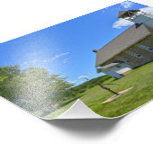 Historic Buck Creek School, Perry, Kansas Foto Afdruk (Hoek)