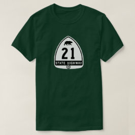 Historic California Highway 21 T-shirt