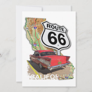 Historic California Route 66 Bedankkaart