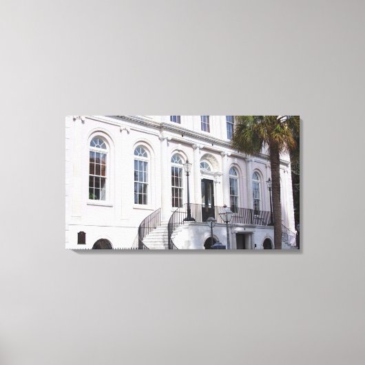 Historic Charleston, South Carolina Canvas Afdruk (Voorkant)