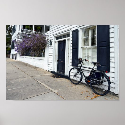 Historic Charleston, South Carolina Street Poster (Voorkant)