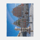 Historic city center in Riga, Latvia Fleece Deken (Voorkant)