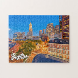 Historic City of Boston, Massachusetts, Verenigde  Legpuzzel