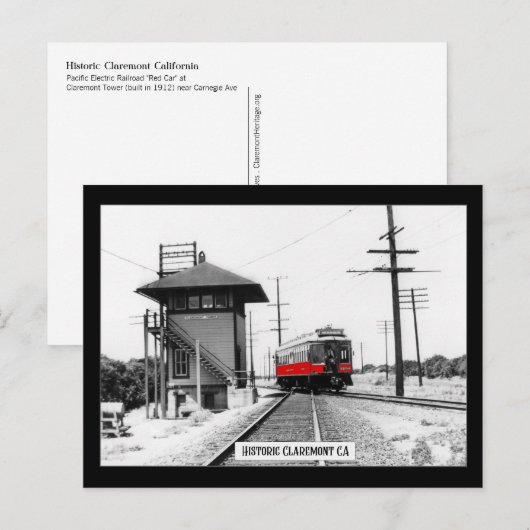 Historic Claremont - Briefkaart (Voorkant / Achterkant)