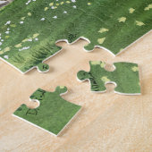 Historic Clonmacaai Celtic Cemetery Scene Legpuzzel (Zijkant)