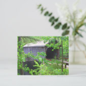 Historic Covered Bridge, Windham Maine Briefkaart (Staand voorkant)