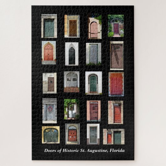 Historic Doors of St. Augustine, Florida Legpuzzel (Verticaal)