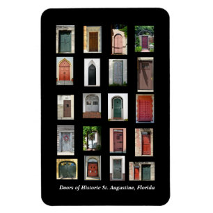 Historic Doors of St. Augustine, Florida Magneet