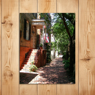 Historic Downtown Street in Savannah GA Legpuzzel