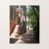 Historic Downtown Street in Savannah GA Legpuzzel (Verticaal)
