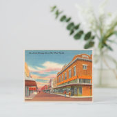 Historic Duval St. van Fleming, Key West Florida Briefkaart (Staand voorkant)