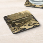 Historic Erie Canal Bicentennial Years Bier Onderzetter (Linkerzijde)