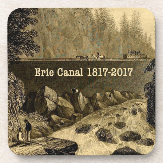 Historic Erie Canal Bicentennial Years Bier Onderzetter (Voorkant)