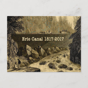Historic Erie Canal Bicentennial Years Briefkaart