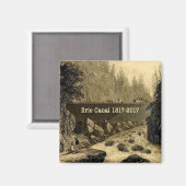 Historic Erie Canal Bicentennial Years Magneet (Voorkant / Achterkant)