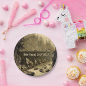 Historic Erie Canal Bicentennial Years Papieren Bordje (Feest)