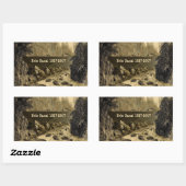 Historic Erie Canal Bicentennial Years Rechthoekige Sticker (Vel)