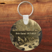 Historic Erie Canal Bicentennial Years Sleutelhanger (Voorkant)