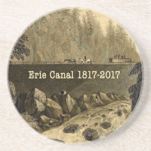 Historic Erie Canal Bicentennial Years Zandsteen Onderzetter
