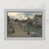 HISTORIC FISHTOWN/LELAND, MICHIGAN BRIEFKAART (Voorkant)