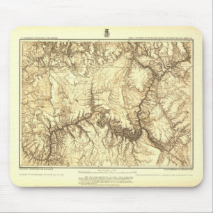 Historic Grand Canyon Map Muismat