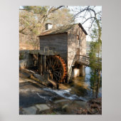Historic Grist Mill Poster (Voorkant)