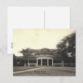 Historic Haleiwa Hotel Briefkaart, Oahu, Hawaii Briefkaart (Voorkant / Achterkant)