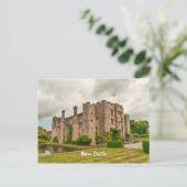 Historic Hever Castle Kent UK Schilderachtig Uitzi Briefkaart (Staand voorkant)
