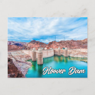 Historic Hoover Dam, Nevada, Verenigde Staten Briefkaart