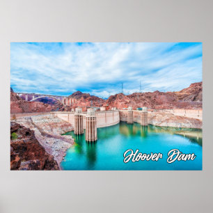 Historic Hoover Dam, Nevada, Verenigde Staten Poster