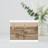 Historic Horse Racing Briefkaart (Staand voorkant)