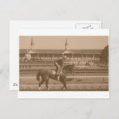 Historic Horse Racing Briefkaart (Voorkant / Achterkant)