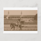 Historic Horse Racing Briefkaart (Voorkant)