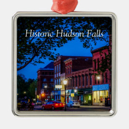 Historic Hudson Herfsten Metalen Ornament