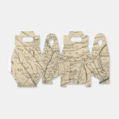 Historic Illinois Map van 1718 Bedankdoosjes (Uitgevouwen)
