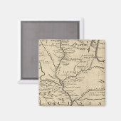 Historic Illinois Map van 1718 Magneet (Voorkant / Achterkant)