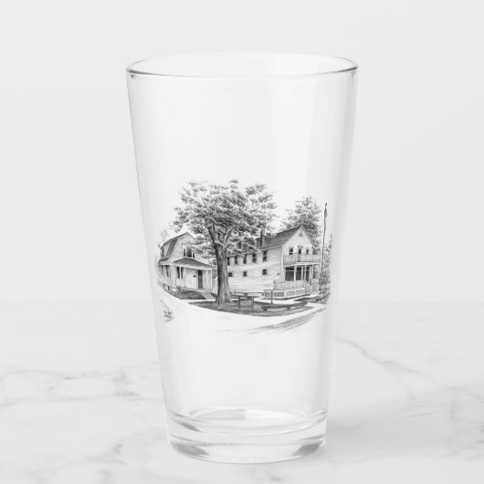 Historic Jaite Mill in Ohio (CVNP) Glas (Voorkant)