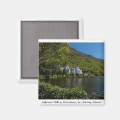 Historic Kylemore Abbey, Co. Galway, Ierland. Magneet (Voorkant / Achterkant)