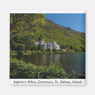 Historic Kylemore Abbey, Co. Galway, Ierland. Magneet