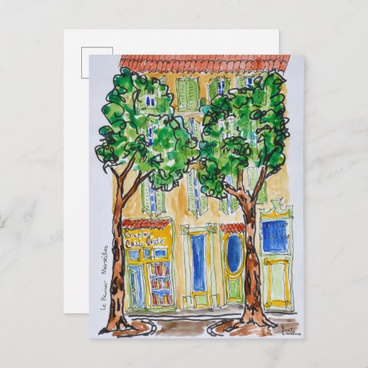 Historic Le Panier | Marseille, Frankrijk Briefkaart (Voorkant / Achterkant)