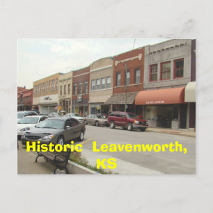 Historic Leavenworth, KS Briefkaart