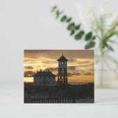 Historic Life Saving Station #166 Briefkaart (Staand voorkant)