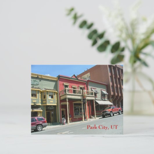 Historic Main St Briefkaart (Staand voorkant)