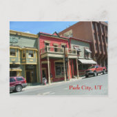 Historic Main St Briefkaart (Voorkant)